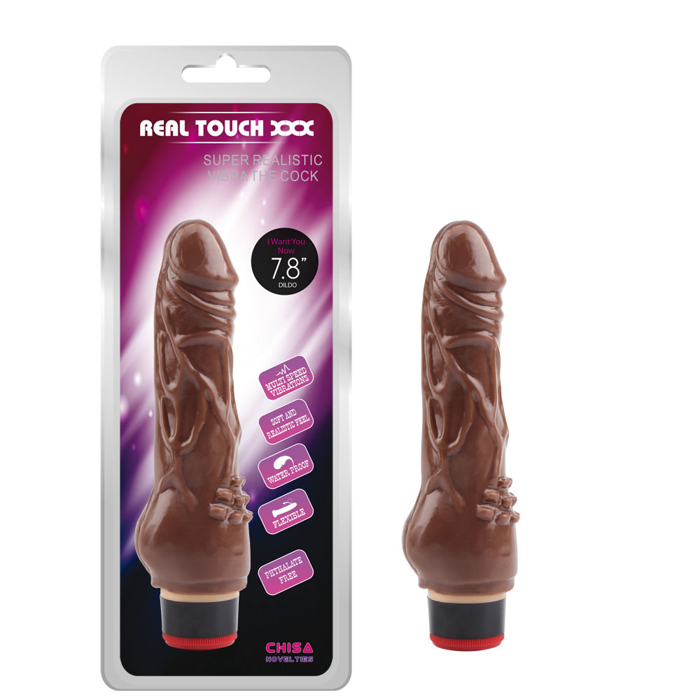 7,8 ”Vibe Cock-Brown